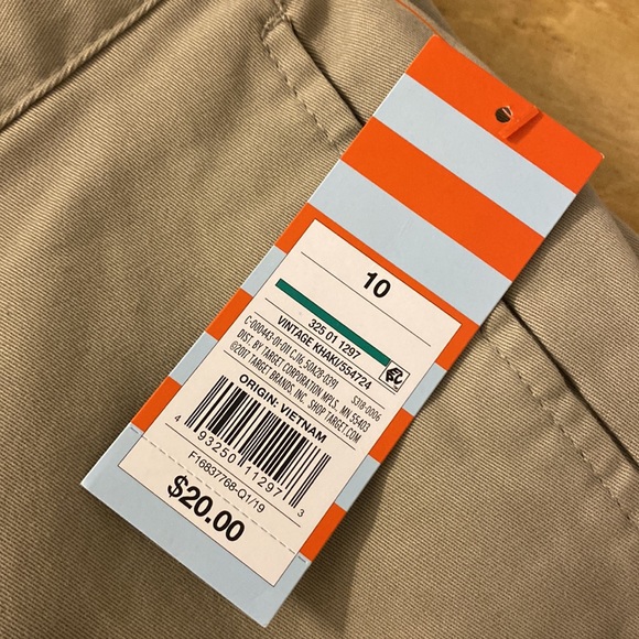 Cat & Jack Boys Khaki Size 10 - Picture 3 of 6